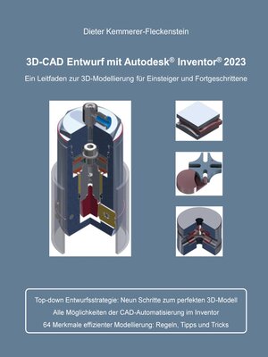 cover image of 3D-Cad Entwurf mit Autodesk Inventor